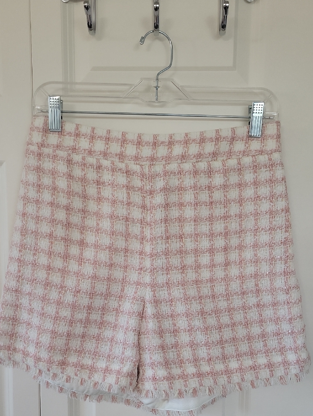 Ann Taylor White High Waist Women's Shorts